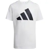 Adidas T-Shirt fonctionnel 'Essentials' noir / blanc