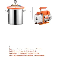 OEM Pompe à vide, débit d'air de 3,5 CFM, construction robuste, 3 gallons