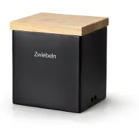Continenta Vorratsdose Keramik, schwarz 18x15,5x20,5 cm 3722 4017167372204