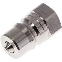 Tameson Acier inoxydable DN 12.5 Hydraulic Coupling Plug G 1/2 inch Female Threads ISO 7241-1 B D 23.5mm