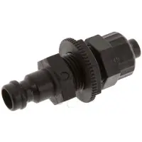 Tameson Laiton DN 5 Coupleur d'Air Bouchon 6x8 mm Écrou Union Bulkhead
