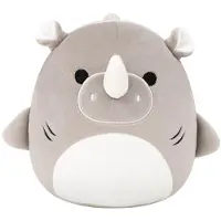 Squishmallows : Rhinocéros-requin gris - Bruno