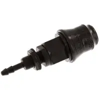 Tameson Laiton DN 5 Manchon d'accouplement pour air 4 mm Pilier de tuyau Bulkhead