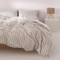 Happy Fiday Home Vega Housse de couette 155 x 220 cm 100% coton Fabriqué en Europe