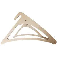 Bear On Bar BearOnBar - Barre en bois solide et réglable à fixer sur une échelle de gymnastique pour une utilisation en intérieur - idéale pour les petites pieces