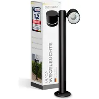SSC-LUXon ULICA Lampadaire extérieur Douille pour 2x GX53 - Outdoor Borne d'éclairage IP54 orientable 230V Lampadaire