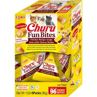 Inaba Fun Bites poulet et thon avec fromage pour chat