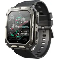 Xdovet Bracelet connecté de fitness avec fonction téléphone, écran HD 1,83 pouces, montre de sport avec suivi du sommeil, étanche IP68, compatible Android et
