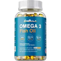 Coolkin Omega 3 Fish Oil 2000mg (120 capsules) Complément alimentaire, cerveau, cœur, circulation sanguine, articulations, peau, os, santé des articulations
