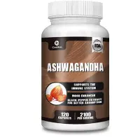 Coolkin Ashwagandha 2100mg (120 gélules) Complément alimentaire, humeur, récupération, relaxation, sommeil, santé nerveuse, système immunitaire