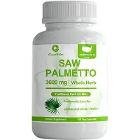 Coolkin Saw Palmetto 3600 mg (120 gélules) Complément alimentaire, hommes, prostate, envie d'uriner, chute de cheveux, santé de la prostate, santé des voies urinaires