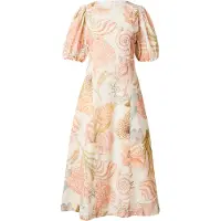 Rich & royal Robe bleu clair / vert clair / corail / orange pastel