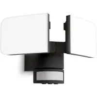 SSC-LUXon ETHIR Lampe murale d'extérieur avec détecteur de mouvement LED Lampe murale d'extérieur - projecteur moderne IP54 lumière blanc neutre 230V