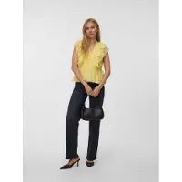 Vero Moda Chemisier 'VMDora' jaune