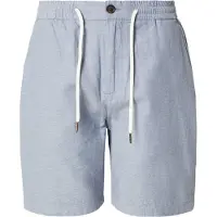 Scotch & Soda Seasonal Core Fave Linen Regular Fit Chino Shorts Bleu,Gris 31 Homme