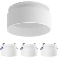 SSC-LUXon Spot encastré avec un design apparent et un éclairage indirect (sans ampoule) – idéal pour les salons, les halls d'entrée et les chambres