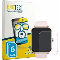 BROTECT Protection Clair, Film de protection pour smartwatch, Transparent