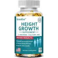 Kenofor Height Growth (120 gélules) Complément alimentaire, os, articulations, muscles, santé osseuse, croissance osseuse, santé articulaire