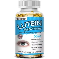 Kenofor Lutein Eye Support 55mg (120 capsules) Complément alimentaire, santé oculaire, lutéine et zéaxanthine, vision, yeux, stress oculaire