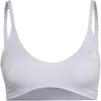 Adidas Soutien-gorge de sport 'OPT ESS' violet clair / blanc