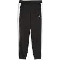 Puma Pantalon de sport 'ESS T7' noir / blanc