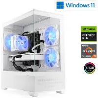 CSL-Computer PC Gaming M13570H / AMD Ryzen 5 7400, 6x 3300 MHz / NVIDIA RTX5060 / 16 Go DDR5 RAM / M.2 SSD 1000 Go - Windows 11 Home