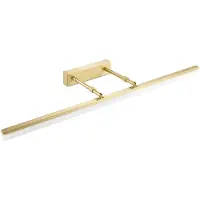 Toolight Applique Murale App1877-1W 80Cm Or Brossé