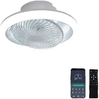 OEM Ventilateur de plafond, flux d'air pivotant à 360°, télécommande via application, lampe ventilateur intelligente