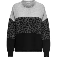 ONLY Pull-over 'ONLJade' anthracite / gris clair / noir