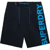 Superdry pour homme. M3010238A Maillot de bain classique marine (XL), Beachwear, Polister recyclé, Durable