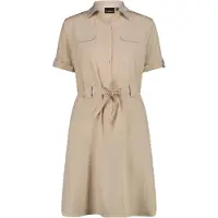 CMP 35n5674 Short Sleeve Dress Beige 2XS Femme