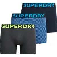Superdry Boxers azur / bleu foncé / gris chiné / noir