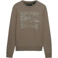 Superdry Sweat-shirt 'Retro' gris foncé