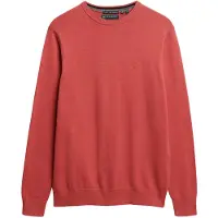Superdry pour homme. M6110691A Pull Essentials rose (XL), Casuel, Coton