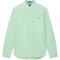 Superdry Preppy Oxford Long Sleeve Shirt Vert S Homme