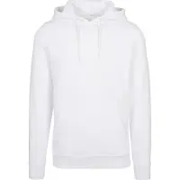 Build Your Brand Organic Hoodie Blanc XL Homme