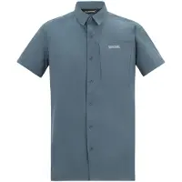 Regatta Anti-insect Travel Light Short Sleeve Shirt Bleu XL Homme