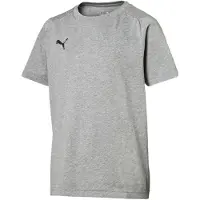 Puma Liga Short Sleeve T-shirt Gris 11-12 Years Garçon