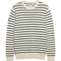 Superdry Pull-over écru / bleu marine