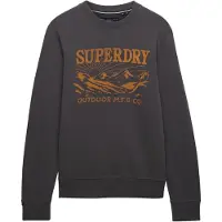 Superdry Sweat-shirt jaune / gris