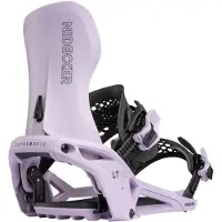 Nidecker Lt Supermatic Snowboard Bindings Violet Xl