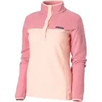 Columbia Benton Springs Ii Snap Half Zip Fleece Rose S Femme