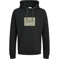 Jack & Jones Rain Hoodie Noir L Homme