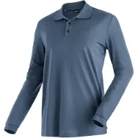 Maier Sports Ulrich Long Sleeve Polo Bleu XL Homme