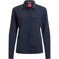 Craghoppers Nosilife Adventure Iii Long Sleeve Shirt Bleu L Femme