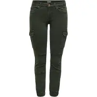ONLY Jeans cargo 'ONLMissouri' vert foncé