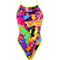 Turbo Pop Party Revolution Swimsuit Multicolore L Femme
