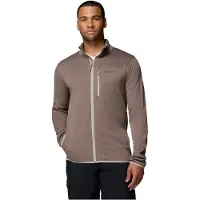 Columbia Essential Hike Grid Full Zip Fleece Marron M Homme