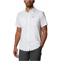 Columbia Utilizer Ii Solid Short Sleeve Shirt Blanc S Homme