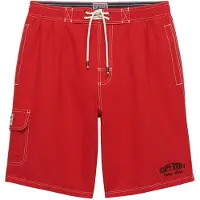 Superdry pour homme. M3010269A Boardshort Cargo 19 rouge (XL), Beachwear, Polister recyclé